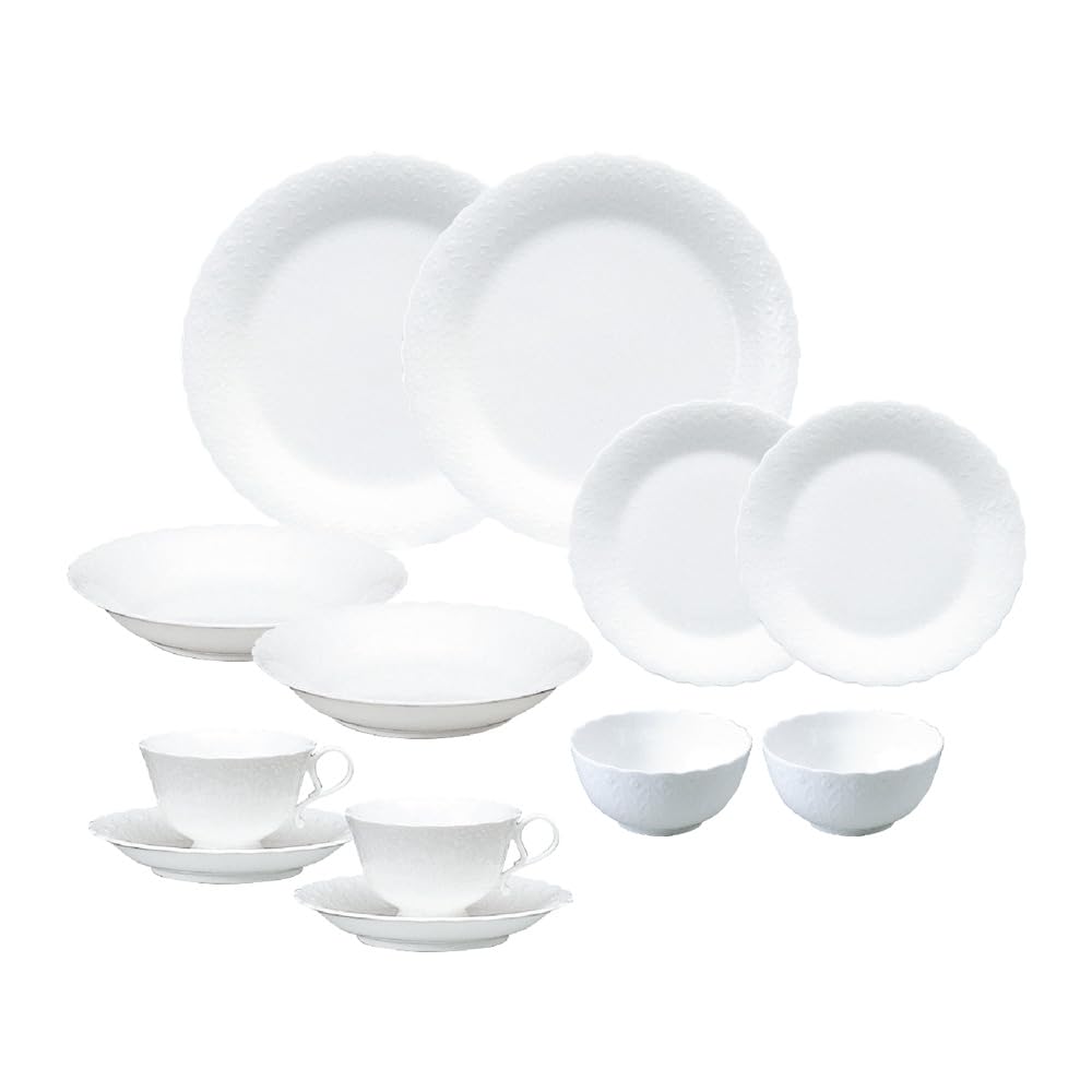 ホワイト食器セット Amazon.co.jp: NARUMI(ナルミ) 福袋 2025 食器 12点セット